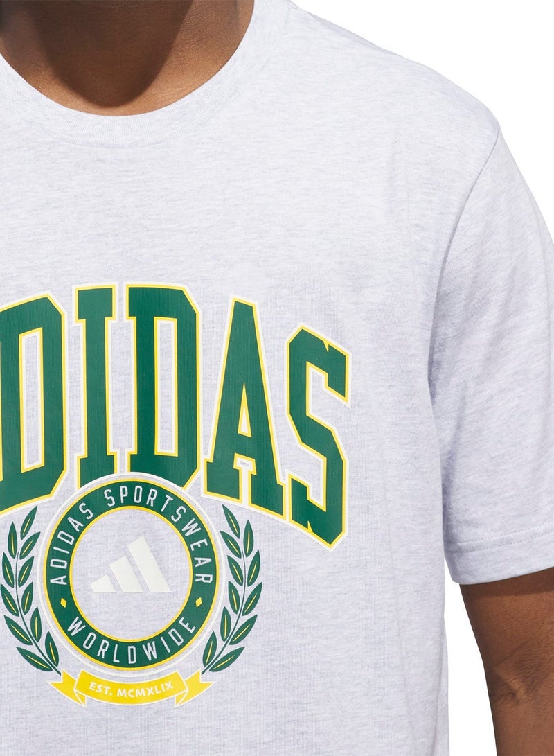 Adidas Varsity Crest Graphic T-Shirt - Image 3